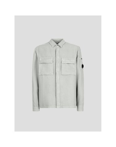[명품] 라프리마 CP컴퍼니 브로큰 Lino 코튼 포켓 셔츠 린넨 렌즈 14CMSH291A 006501G 805