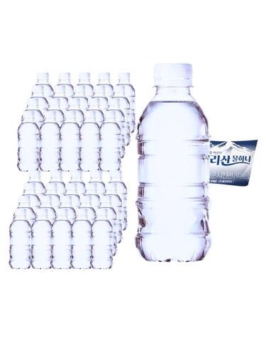 지리산 물하나 무라벨 330mlx40병 80병 생수 샘물 (오늘출발+무배) 물