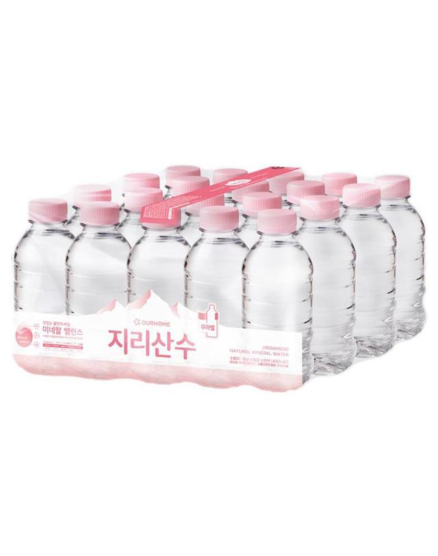 쇼우몰 [아워홈] 지리산수 330mlx20개 생수 샘물 물 착용컷