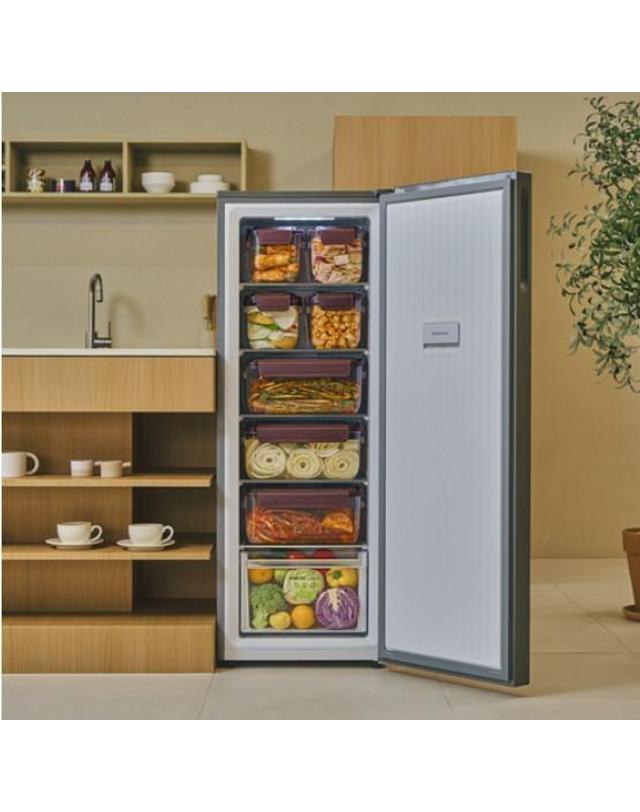 풀무원건강생활 [풀무원] 김치냉장고 120L (메트화이트) / KS120DG1YY 착용컷