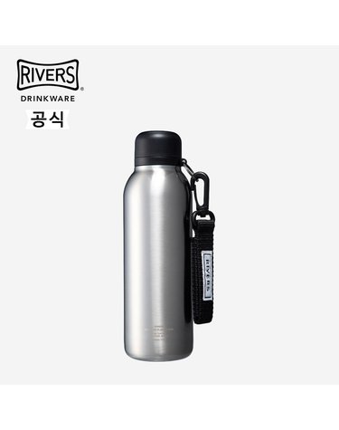 리버스 스템 텀블러 스트랩 500ml-실버