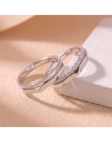 실버 Silver 925 보니타 커플 링 은 반지