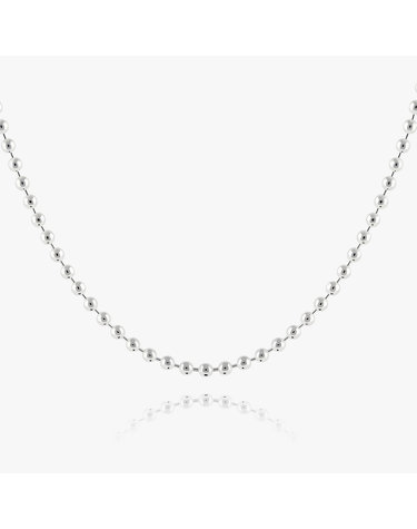 실버 Silver 925 민볼 체인 은 목걸이