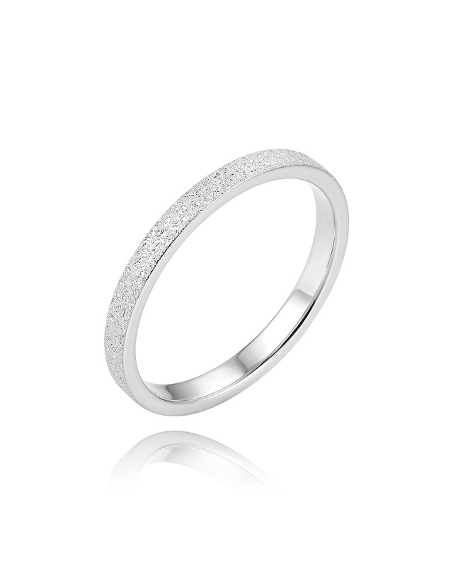 엘렌쥬얼리 실버 Silver 925 샌드 브리즈 미스 링 은 반지 착용컷