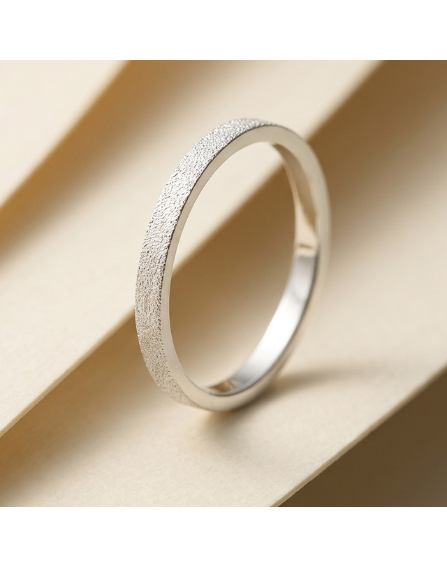엘렌쥬얼리 실버 Silver 925 샌드 브리즈 미스 링 은 반지 착용컷