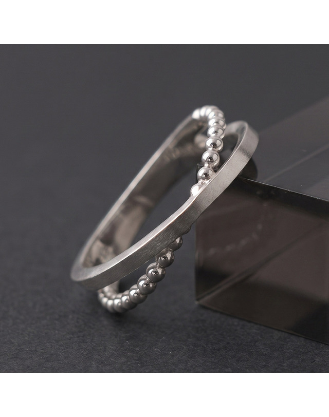 엘렌쥬얼리 실버 Silver 925 미뉴에트 미스 링 은 반지 착용컷