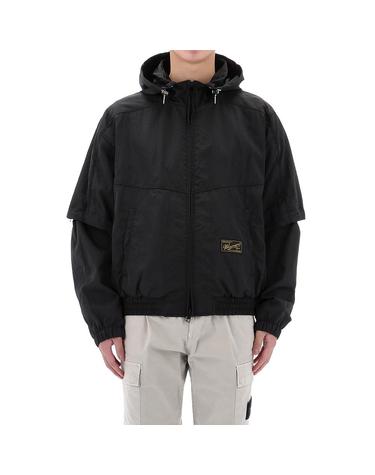 26SS 우영미 로고 디태처블 슬리브 후드 자켓 W261JP12956B