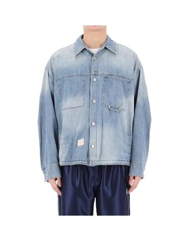 26SS 우영미 라이트웨이트 데님 셔츠 자켓 W261SH24983L