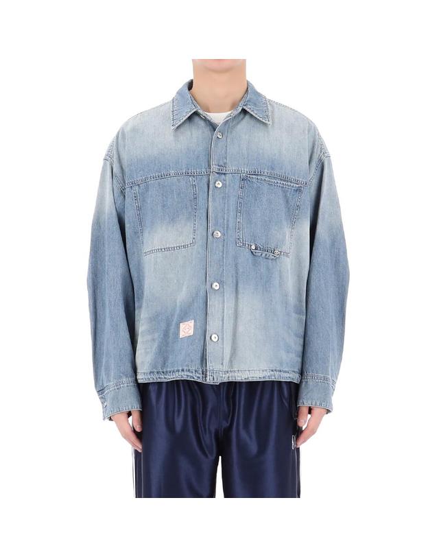 우영미 26SS 우영미 라이트웨이트 데님 셔츠 자켓 W261SH24983L 착용컷