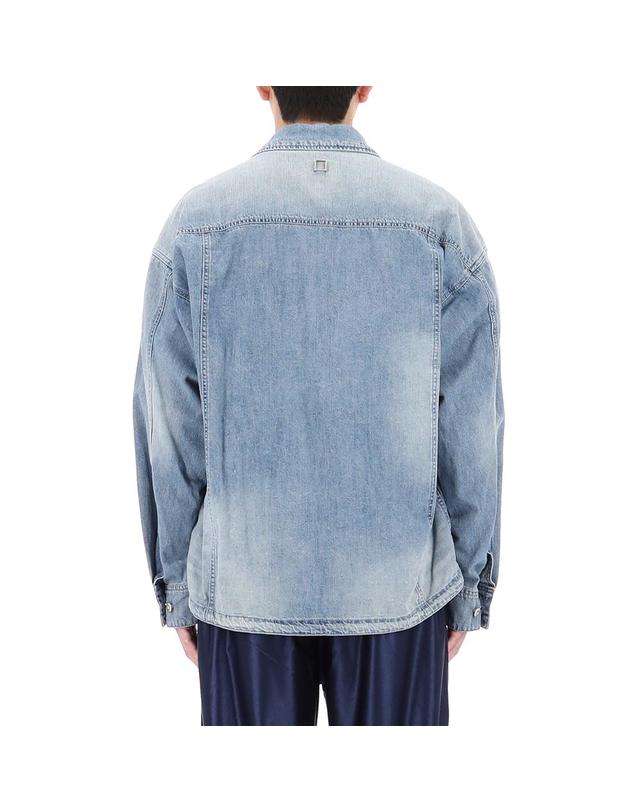 우영미 26SS 우영미 라이트웨이트 데님 셔츠 자켓 W261SH24983L 착용컷