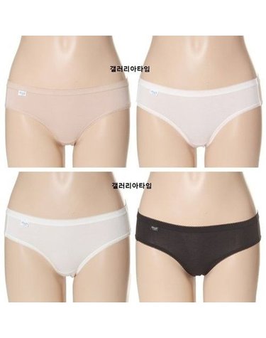 [갤러리아] [여]20년정통 슬로기 미디타입 면스판 슬로기 요일팬티,TS76473NY외