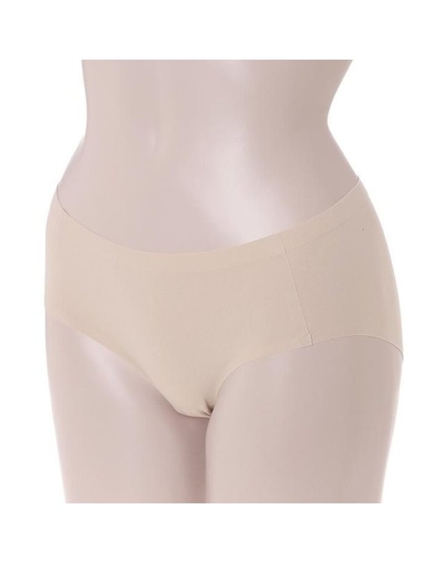 트라이엄프 Triumph [갤러리아] 베이지 ZONE EASY 브라 햄팬티 셋트 TEWBR721 TEWBP721 BE 착용컷