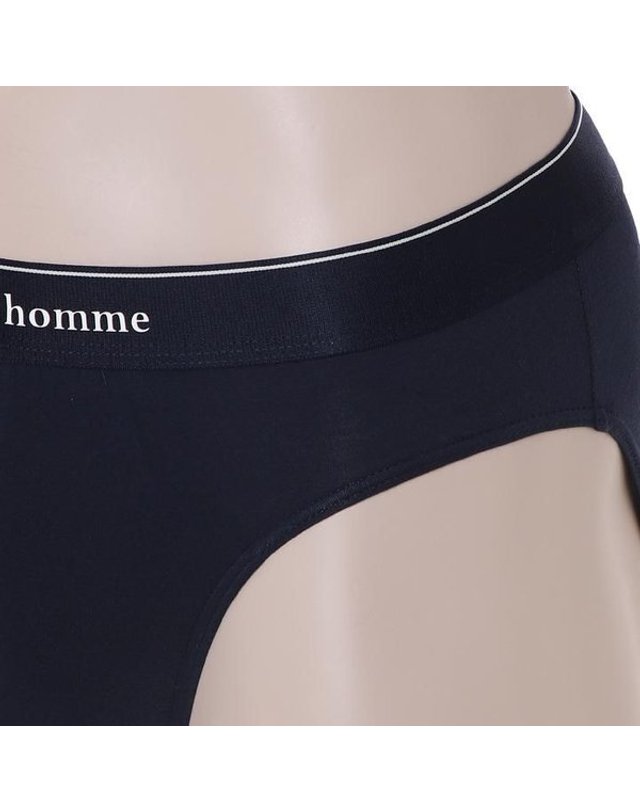 트라이엄프 Triumph [갤러리아] 네이비 모달소재 밴드 삼각팬티 TEMBF712 NY 착용컷