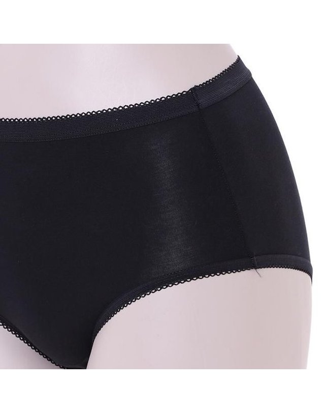 트라이엄프 Triumph [갤러리아] NEW 블랙 오가닉면 멕시타입 면팬티 SBDR76R474 04 착용컷