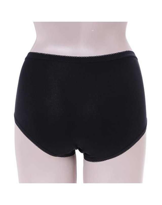 트라이엄프 Triumph [갤러리아] NEW 블랙 오가닉면 멕시타입 면팬티 SBDR76R474 04 착용컷