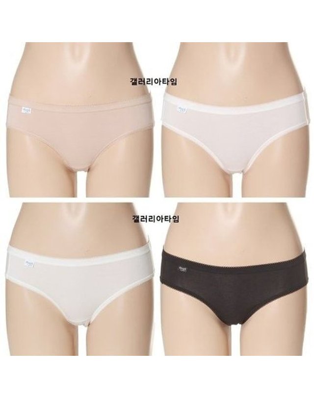 트라이엄프 Triumph [갤러리아] [여]20년정통 슬로기 미디타입 면스판 슬로기 요일팬티,TS76473NY외 착용컷