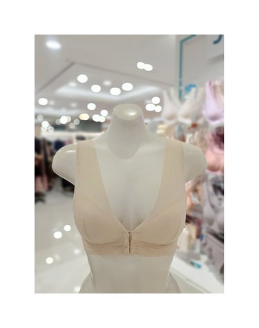 [갤러리아] [이월]크림 노와이어 프론트훅(앞열림) 브라 TFWBR211 SD