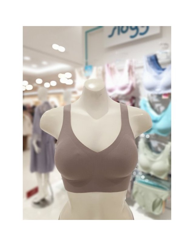 트라이엄프 Triumph [갤러리아] 그레이 sloggi ZF Natural Bralette 셋트FS88421 FS872552 착용컷