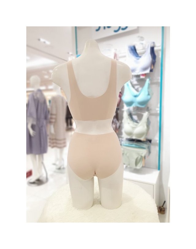 트라이엄프 Triumph [갤러리아] 베이지 sloggi ZF Natural Bralette 셋트FS88421 FS872552 착용컷