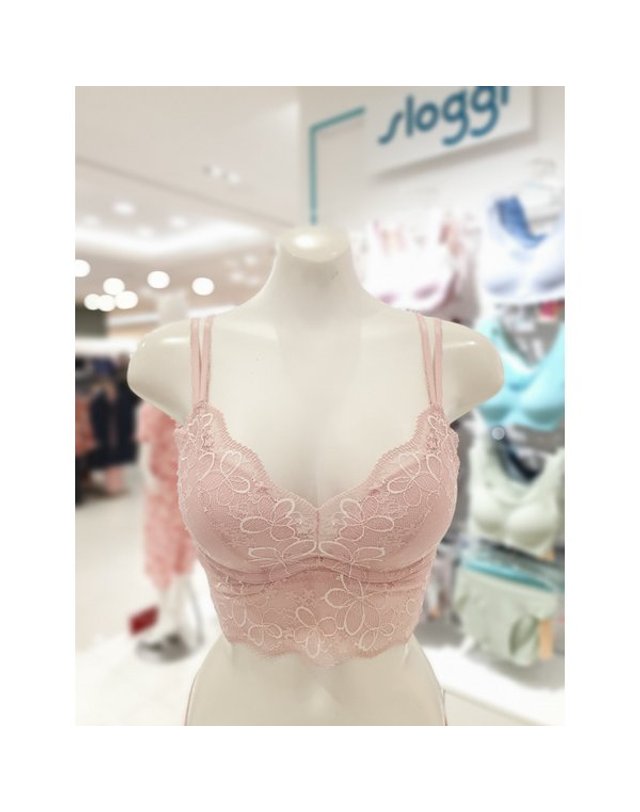 트라이엄프 Triumph [갤러리아] Aqua Plumeria Bustier 브라렛셋트FSE004536 004537 XL 착용컷