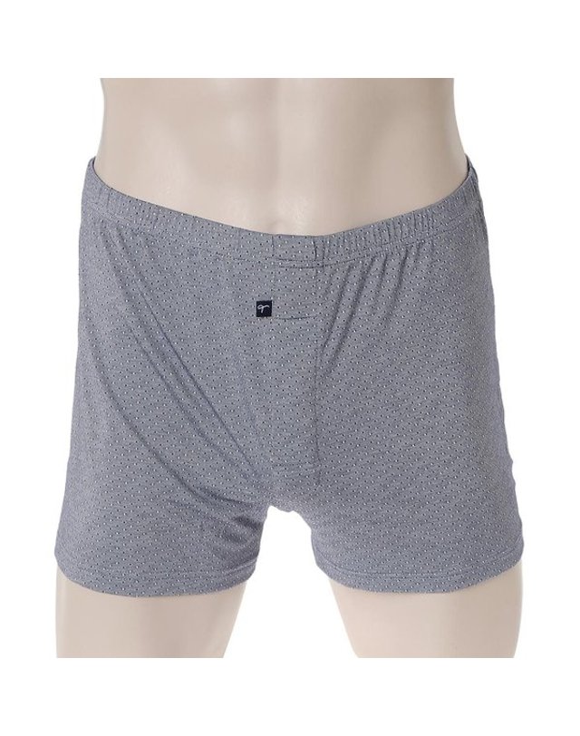 트라이엄프 Triumph [갤러리아] 블루 모달 도트 남성 런닝팬티 셋트 TFMRN712 TFMTK712 BU 착용컷