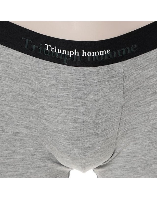 트라이엄프 Triumph [갤러리아] 멜란지 그레이 모달 아웃밴드 드로즈 TFMDR711 MG 착용컷