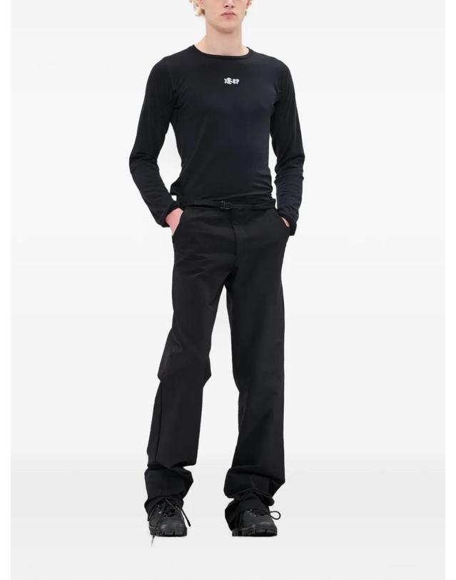 지알텐케이 [해외직구] 26 FW 지알텐케이 딥 익스페디션 스트레이트 팬츠 BG811114DLBK TP456578973 착용컷