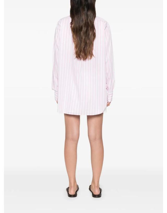 훈자 지 [해외직구] 26 FW 훈자지 카바나 스트라이프 자수 셔츠 CABANASTRIPEEMBROIDEREDSHIRT TP458247199 착용컷