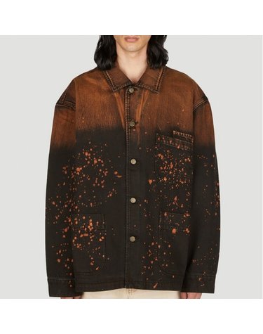 [해외직구] 26 FW 게스 USA Splattered 스플래터 디그레이드 데님 자켓 M3GU98D50O0 JTMU