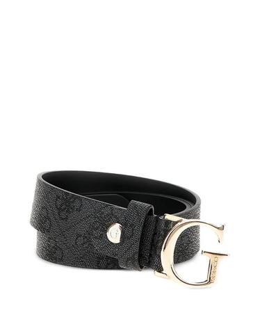 [해외직구] 26 FW 게스 에메라 블랙 로고 조절식 벨트 BW7862P3430 TP457468070
