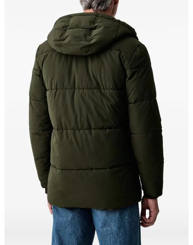 게스 [해외직구] 26 FW 게스 quilted hooded jacket M6BL45W4157 TP460021014 착용컷