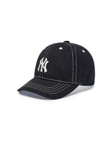 [갤러리아] [MLB키즈]스티치 워싱 볼캡(7ACPV095N)BKS