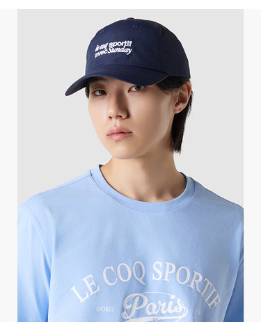 [르꼬끄공식] 핫썸머 레터링 볼캡 (QQ223ACP61)