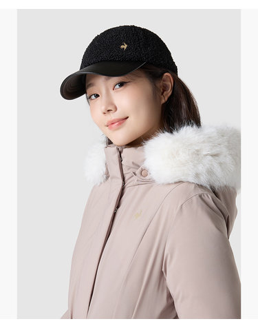 [르꼬끄공식] 여성 소재믹스 볼캡 QQ422WCPO1