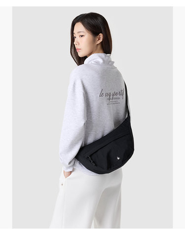 [르꼬끄공식] 데일리 호보 크로스백 (S) QR123ABG13