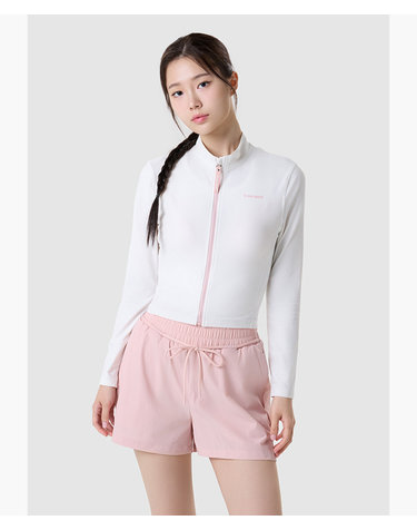 [르꼬끄공식] 여성 워터 래시가드 집업 QR222SFZ61