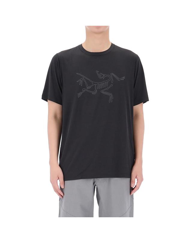 아크테릭스 26SS 아크테릭스 코막 로고 반팔 티셔츠 X000010293 BLACK 착용컷