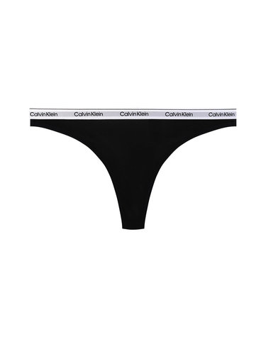 CK 여성 모던 로고 티팬티 QD5209 BLACK