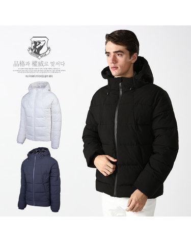 마스터베어 엑스트라 웜 J5 웰론 남성 골프 패딩 자켓 MB1037