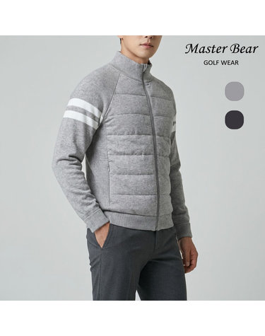 마스터베어 남성 스윙 니트 패딩 경량 자켓 MBW1076
