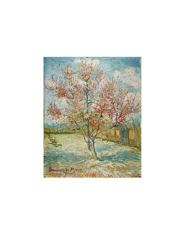 [빈센트 반 고흐]명화 캔버스액자_분홍빛 복숭아 나무(42.1x51.6cm)