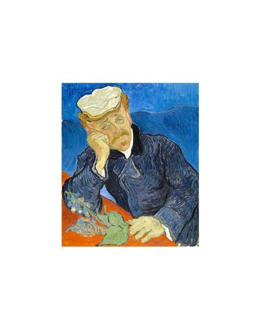 [빈센트 반 고흐]명화 캔버스액자_폴가셰박사(40.3x48.1cm)