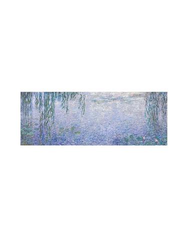 [모네]명화 파노라마 캔버스 액자_5:1_버드나무 맑은아침(200x40cm)