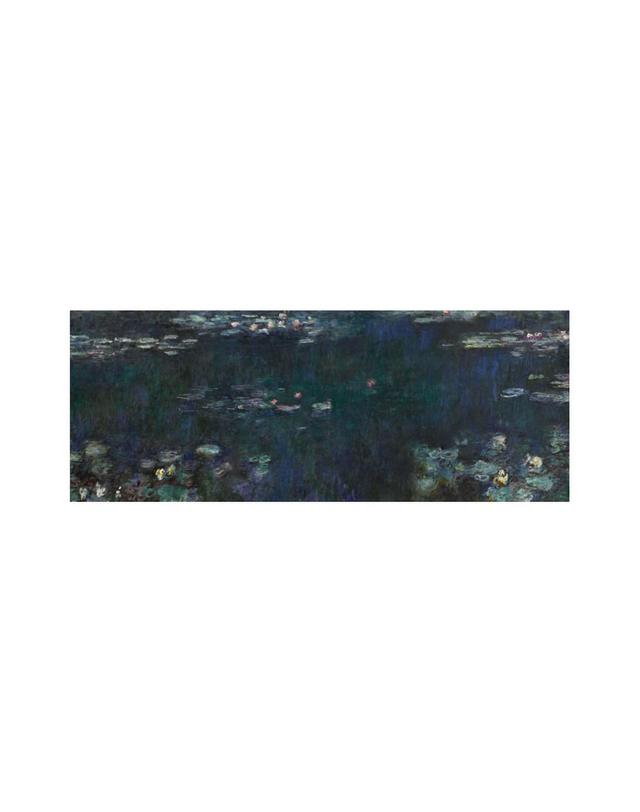 아이에스컴퍼니 [모네]명화 파노라마 캔버스 액자_5:1_녹색반사(200x40cm) 착용컷