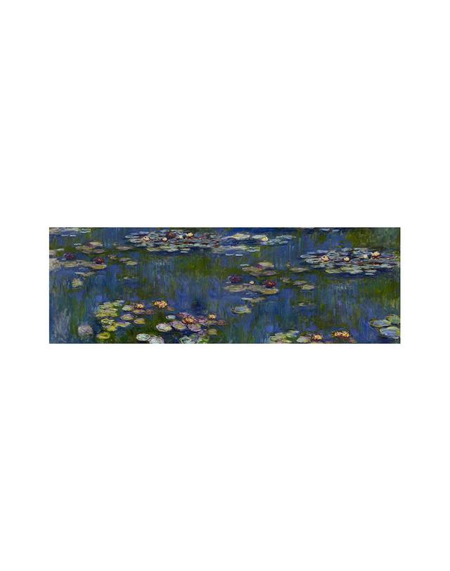 아이에스컴퍼니 [모네]명화 파노라마 캔버스 액자_3:1_수련6(180x60cm) 착용컷