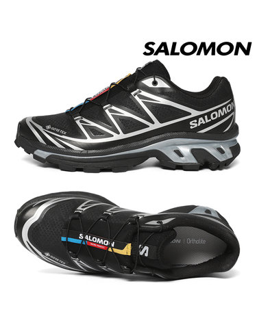 [살로몬] XT-6 GTX 블랙 실버 L47450600