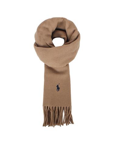 폴로랄프로렌 26FW 리사이클 울 머플러 허니브라운 PC0476 220