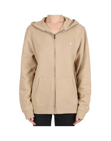 폴로랄프로렌 26FW 로고 기모 후드집업 크래식카키 성인사이즈 323799360 503 L-XL