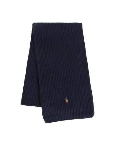 폴로랄프로렌 26FW 시그니처 니트 울 머플러 클래식네이비 PC0972 433