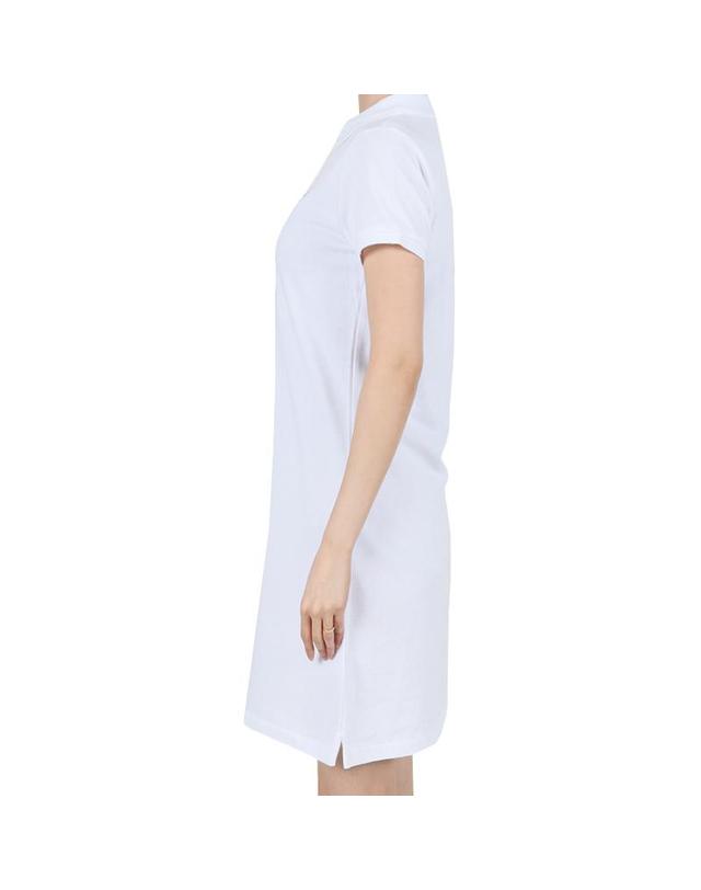 폴로 랄프로렌 폴로랄프로렌 26SS 여성 로고 피케 원피스 화이트 211799490 017 착용컷